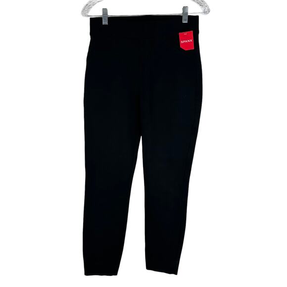 Spanx NWT The Perfect Black Pant Backseam Skinny Size M Pull-On Shaping Ponte - Picture 3 of 11